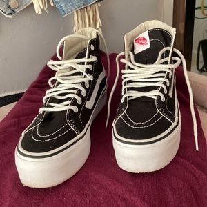 Sk8 hi platform vans